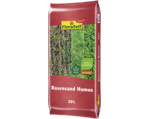 Rasensand Humus FloraSelf Select 20 L