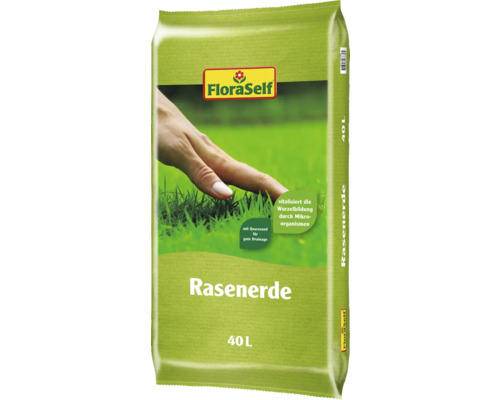 Rasenerde FloraSelf 40 L torfreduziert