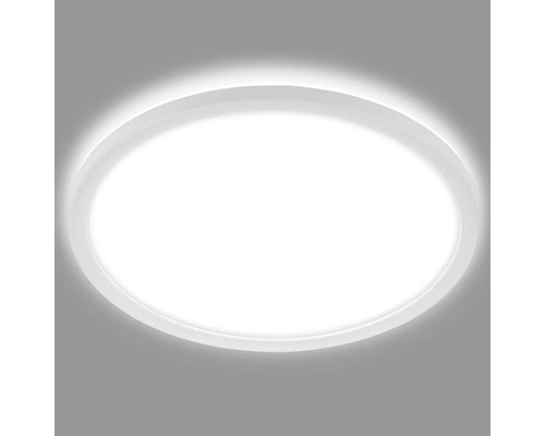 Runde Deckenleuchte aus Kunststoff