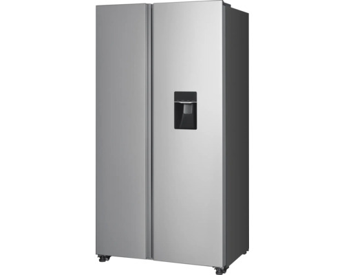 Freistehender Side by Side Kühlschrank mit Wasserspender