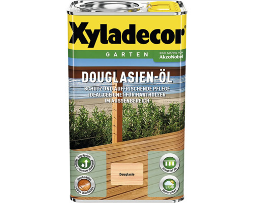 Xyladecor Garten Douglasien Öl für den Schutz und die Pflege von Harthölzern im Außenbereich