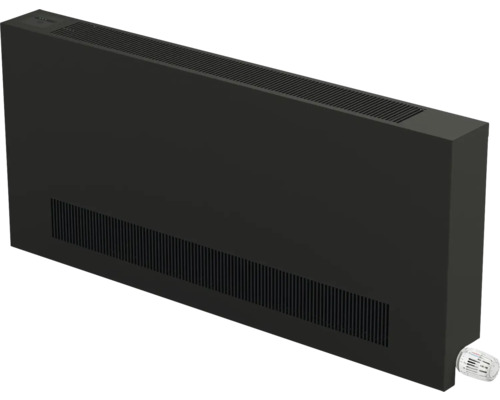 Licon Heat Wandkonvektor KORAWALL Energy WVE mit Ventilator fester Stromanschluss H 450 x L 750 x T 110 mm schwarz matt rechts Licon Heat Wandkonvektor KORAWALL Energy WVE mit Ventilator fester Stromanschluss H 450 x L 750 x T 110 mm schwarz matt rechts