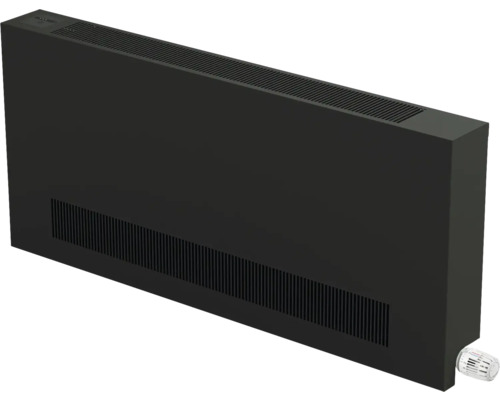 Licon Heat Wandkonvektor KORAWALL Energy WVE mit Ventilator fester Stromanschluss H 450 x L 2000 x T 110 mm schwarz matt rechts Licon Heat Wandkonvektor KORAWALL Energy WVE mit Ventilator fester Stromanschluss H 450 x L 2000 x T 110 mm schwarz matt rechts