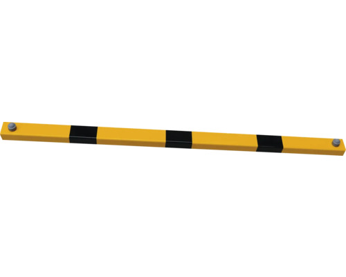Querholm Stahlrohr 60 mm x 40 mm für Schutzgeländer zum Aufdübeln injkl. Besfestigung schwarz-gelb L = 800 mm Querholm Stahlrohr 60 mm x 40 mm für Schutzgeländer zum Aufdübeln injkl. Besfestigung schwarz-gelb L = 800 mm