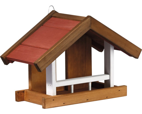 Vogelhaus dobar green label Vogelfutterhaus Herbstfrüchte für Wandmontage aus Holz, 37,5x1x25 cm Vogelhaus aus Holz