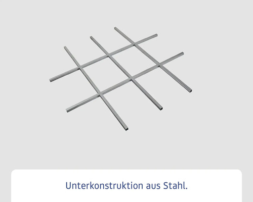 Stahl Unterkonstruktion