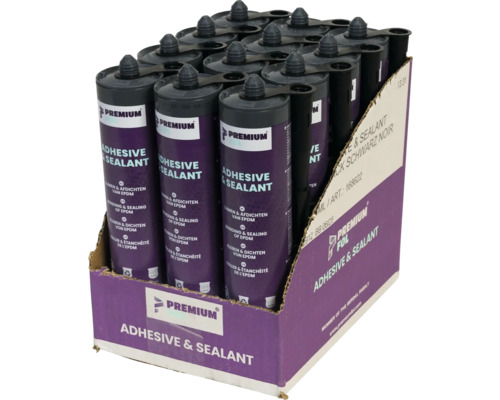 PREMIUMFOL® EPDM Montagekleber schwarz 290 ml
