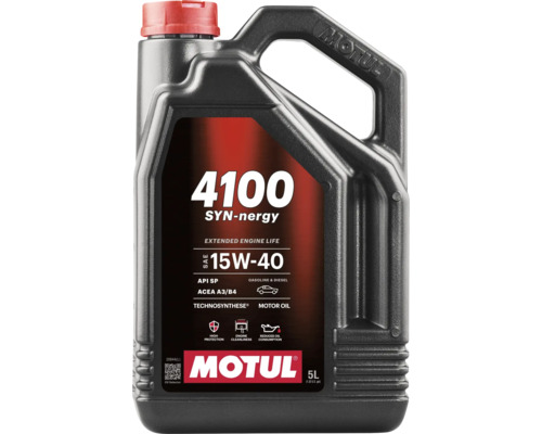 Motul 4100 Syn-nergy 15W-40 Motoröl im 5 Liter Kanister