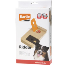 Hundespielzeug Karlie Brain Train Riddle 22 x 13 x 3 cm Holz, Kunststoff Intelligenzspielzeug, Snackspielzeug, Beschäftigung, Interaktiv Spielzeug