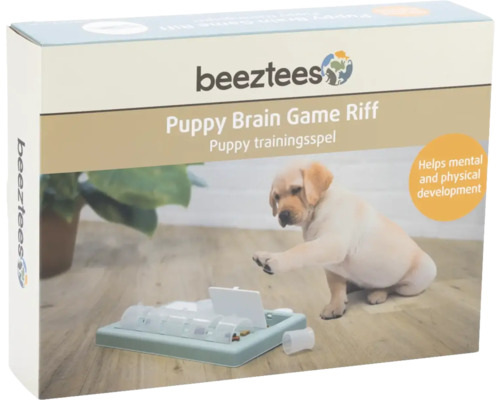 Hundespielzeug beeztees Puppy Braingame Riff 35 cm Intelligenzspielzeug, Snackspielzeug, Beschäftigung, Interaktiv Spielzeug