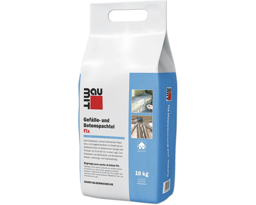 Baumit Gefälle- und Betonspachtel Fix 10 kg Sack Gefälle- und Betonspachtel, 10 Kilogramm