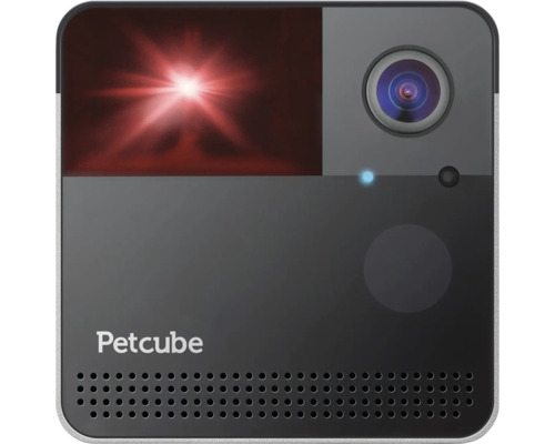 Tierüberwachungskamera Petcube Play 2 interaktive Haustierüberwachungskamera, WiFi, 1080p, 160° Weitwinkelsicht, Zwei-Wege-Audio, mit Laserspielzeug smarte Haustierkamera