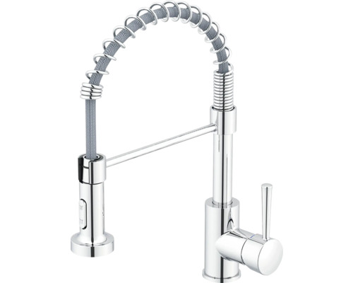 Küchenarmatur flexibel Niederdruckarmatur TIBER chrom 350744