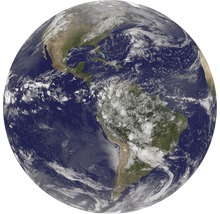 Fototapete selbstklebend D1-016 Dot Earth Ø 125 cm