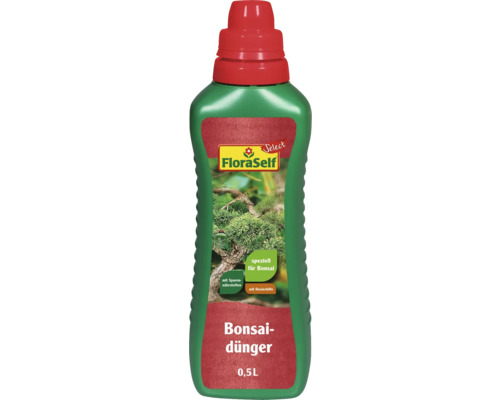 Bonsaidünger FloraSelf Select 500 ml mineralischer Dünger FloraSelf Bonsaidünger in einer 0,5 Liter Flasche