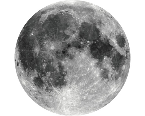 Fototapete selbstklebend D1-019 Dot Moon Ø 125 cm