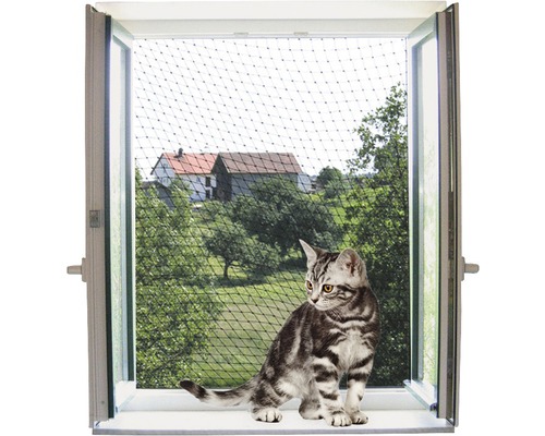 Katzenschutznetz 4 x 3 m transparent Katzenschutznetz 4 x 3 m transparent