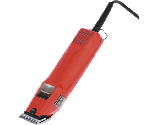 Schermaschine Favorita II für Kleintiere 230V inkl. Hartschalenkoffer Rote elektrische Haarschneidemaschine mit Kabel