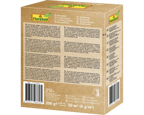 FloraSelf Gründüngung Inkarnatklee, Packung