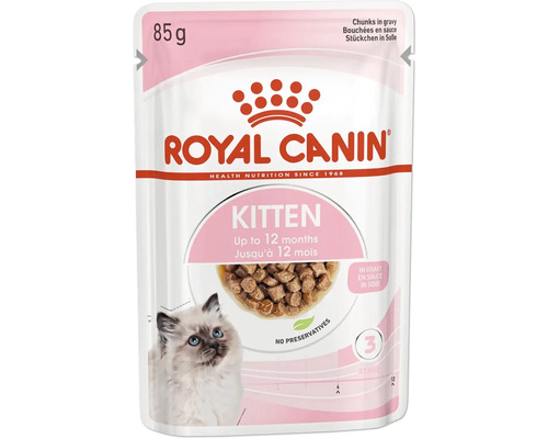 Royal Canin Kitten Katzenfutter im 85 Gramm Portionsbeutel