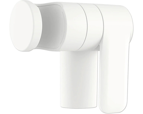 Weißer Türstopper zur Wandmontage