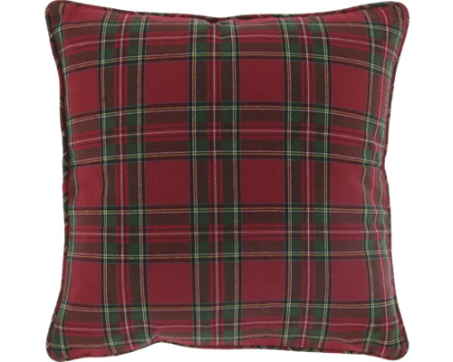 Dekokissen Tartan 45x45 cm red