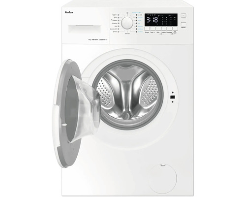 Frontlader Waschmaschine mit geöffneter Tür