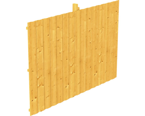 Rückwand Deckelschalung SKAN HOLZ 341 x 220 cm eiche hell