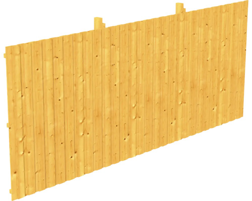 Rückwand Deckelschalung SKAN HOLZ 550 x 220 cm eiche hell