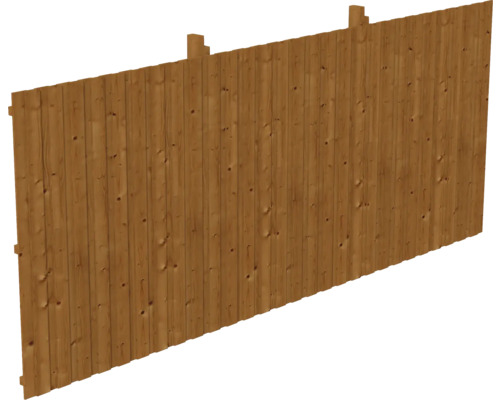 Rückwand Deckelschalung SKAN HOLZ 550 x 220 cm nussbaum