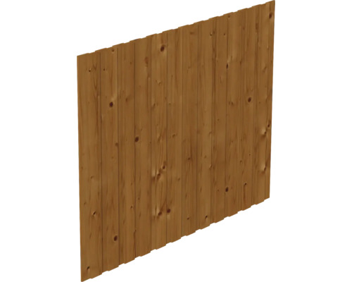 Seitenwand Deckelschalung SKAN HOLZ 230 x 180 cm nussbaum