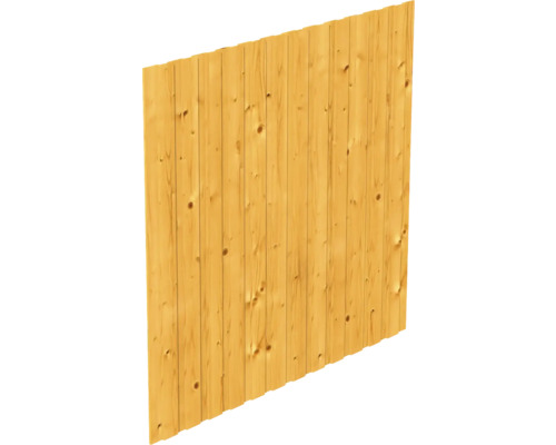 Seitenwand Deckelschalung SKAN HOLZ 230 x 220 cm eiche hell