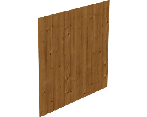 Seitenwand Deckelschalung SKAN HOLZ 230 x 220 cm nussbaum