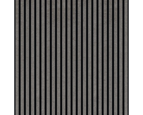 Paneel mit vertikalen Holzrippen