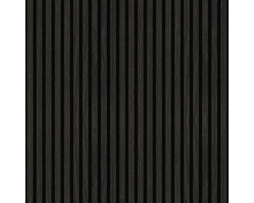 Holzpaneele mit vertikalen Lamellen zur Wandverkleidung