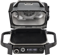 Ninja Woodfire Outdoor Elektrogrill Heißluftfritteuse Airfryer Smoker Räucherbox, 6 Kochfunktionen, 2,4 kW Modell OG701