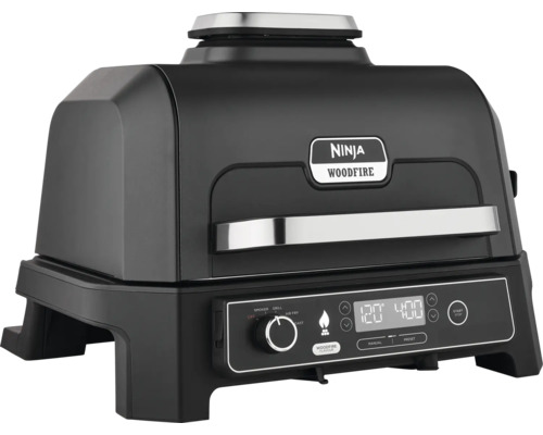 Ninja Woodfire Elektrogrill mit Digitalanzeige