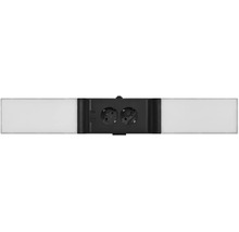 Steckdosenleiste mit zwei Steckdosen und USB Anschlüssen
