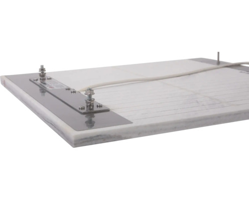 Fußbodenheizungselement mit Montageplatten und Kabel
