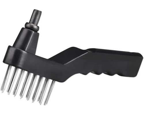 Grillreinigungsbürste mit Metallborsten und Griff