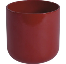 Zylindrischer Pflanztopf aus Keramik