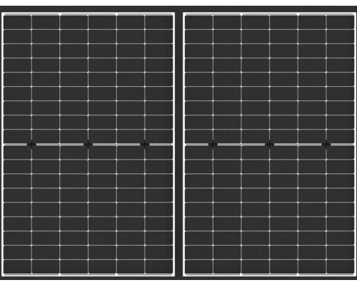 Solarzaun Osmo Solar-Fence 2x430 W 230 x 178 cm anthrazit Zwei Solarmodule zur Stromerzeugung.