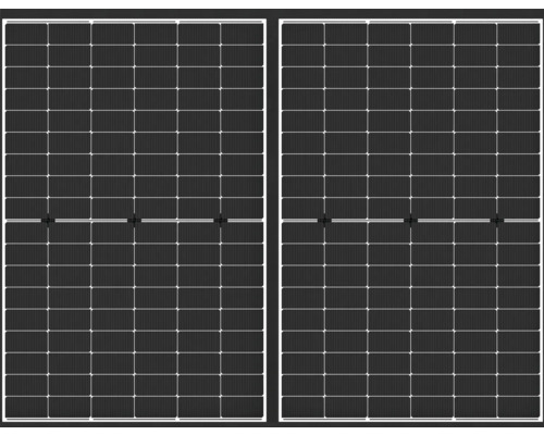 Solarzaun Osmo 2x430 W 230 x 178 cm anthrazit