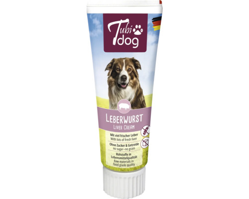 Hundesnack Tubidog Delikatess Leberwurst 75 g