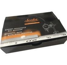 Scala Magnetmessstativ mit Messuhr in Verpackung