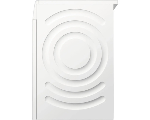 Waschmaschinentür mit konzentrischen Kreisen