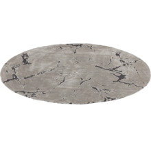 Teppich Miami stone rund beige Ø 100 cm