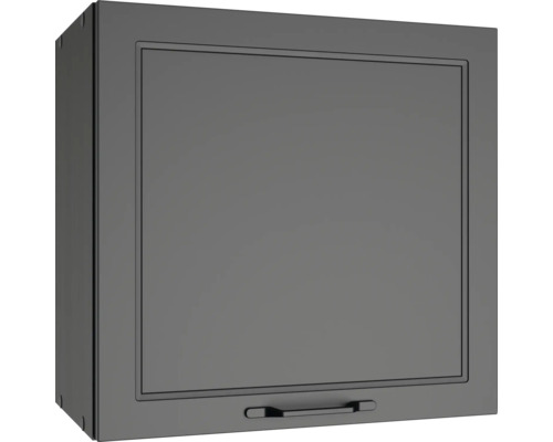 Held Möbel Hängeschrank Lübeck BxTxH 60 x 34 x 57 cm grau matt zerlegt 306.6331 Hängeschrank mit Griff