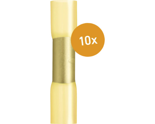 Crimpverbinder D Steinel Ø 4,0 - 6,0 mm, 10 Stück Zehn Aderendhülsen