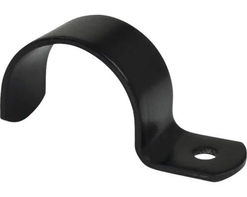 Buildify Rohrschelle Befestigungsbügel schwarz für Gerüstrohr schwarz Ø 33 mm Rohrschelle aus Metall
